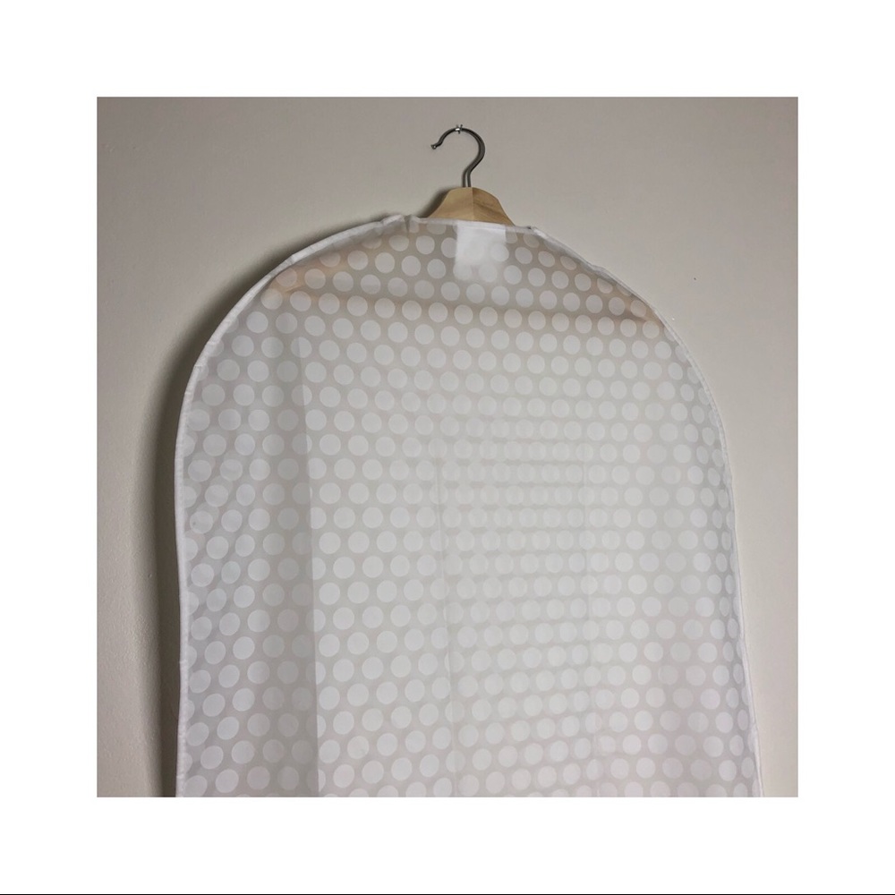 clothes cover, transparent white